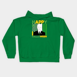 Biden St Patricks Day Happy Halloween Kids Hoodie